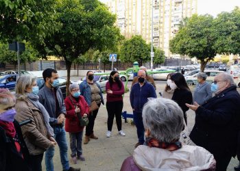 IU Sevilla exige al gobierno que atienda las demandas del barrio de El Plantinar en materia de limpieza, movilidad, ruidos e inversiones de EMASESA