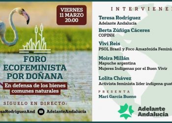 Adelante Andalucía organiza un foro internacional en defensa de Doñana protagonizado por mujeres referentes