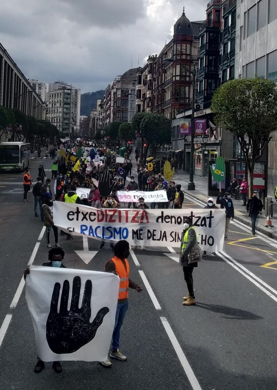 SOS Racismo Bizkaia convoca manifestación para el 21M