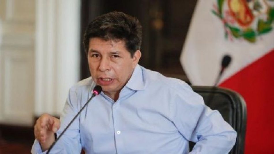 Subcomisión del Congreso peruano declara procedente denuncia contra el pdte. Pedro Castillo