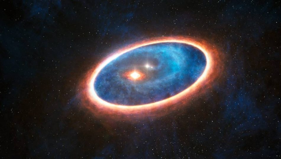 Así comienza la gestación de planetas en un sistema binario de estrellas