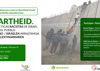 Human Rights Watch y Amnistía Internacional inician en el estado español la semana de denuncia del apartheid israelí