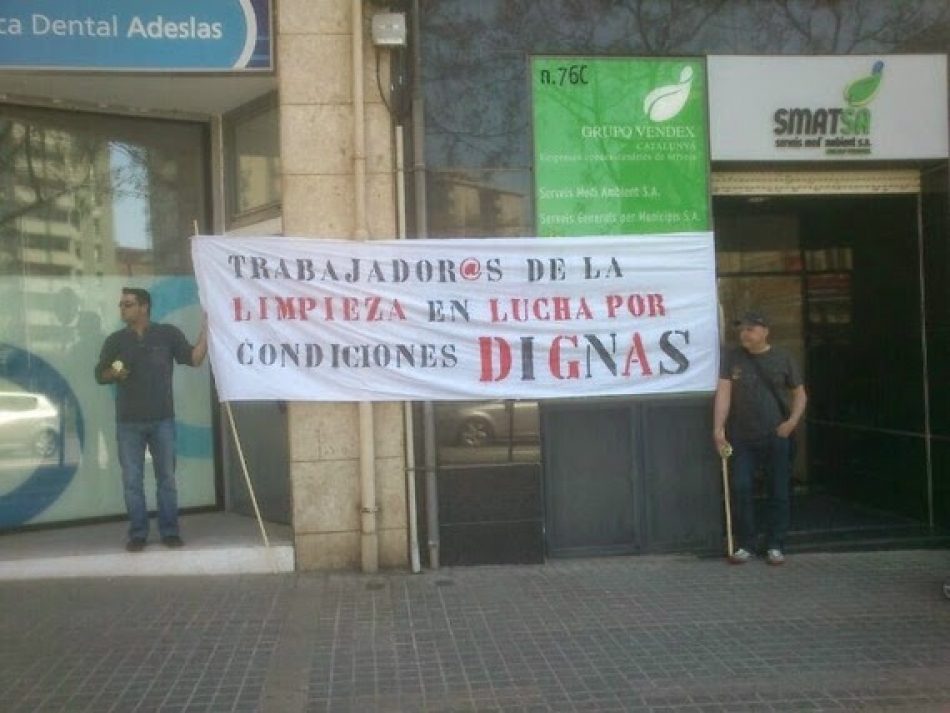 CGT en defensa del servei de recollida d’escombraries de Sabadell i dels seus treballadors/es. No al xantatge de SMATSA