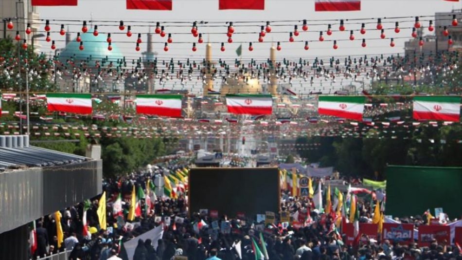 Comienzan marchas del Día Mundial de Al-Quds en Irán