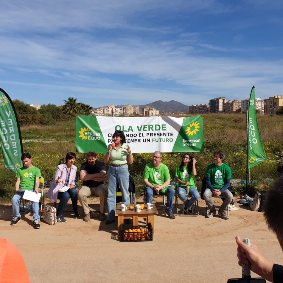 El Partido Verde Europeo da su apoyo al proyecto de Bosque Urbano de Málaga