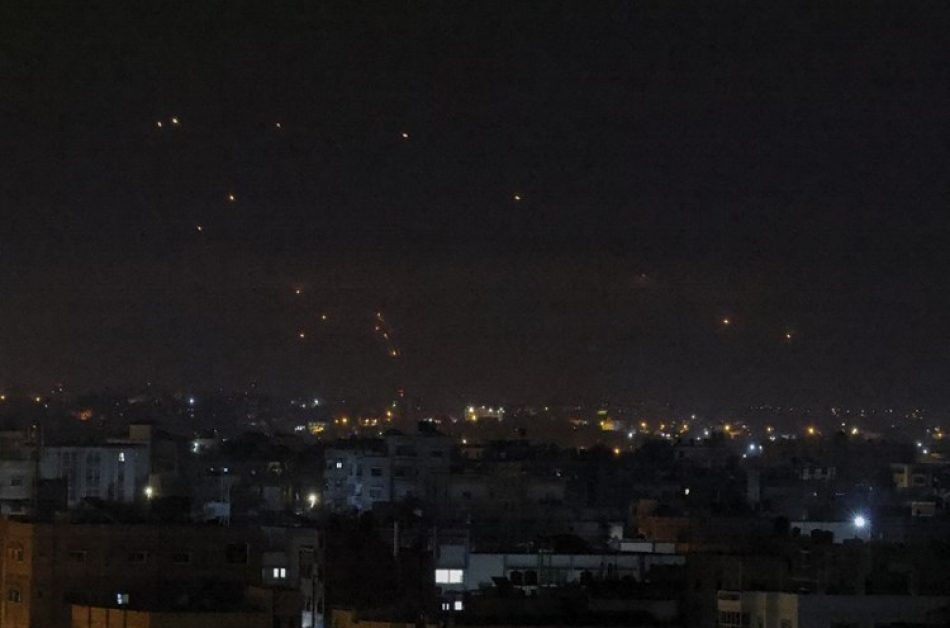 Ocupación israelí lanza ataques aéreos sobre la Franja de Gaza