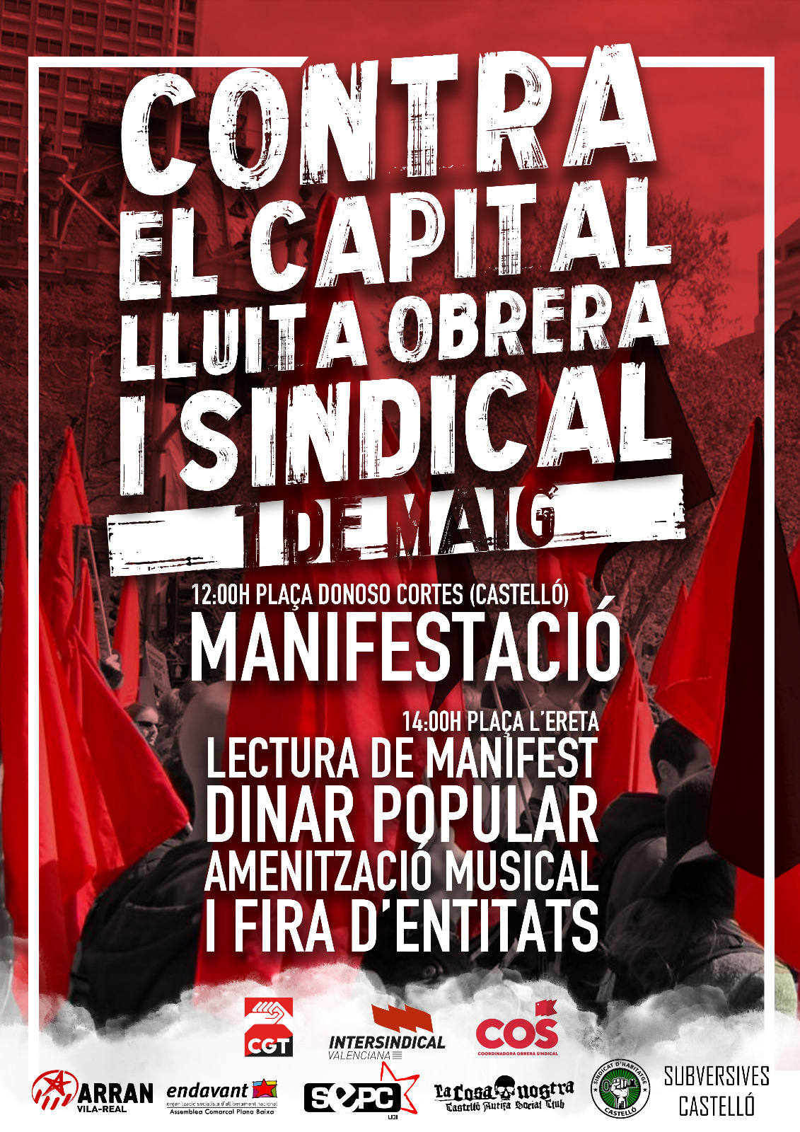 CGT saldrá a la calle el 1º de Mayo junto al sindicalismo combativo y ...
