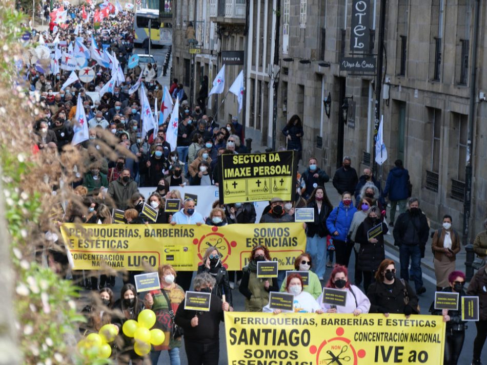 BNG mobilizase na rúa en defensa dunha saída á crise de prezos que sexa xusta para a maioría social de Galiza