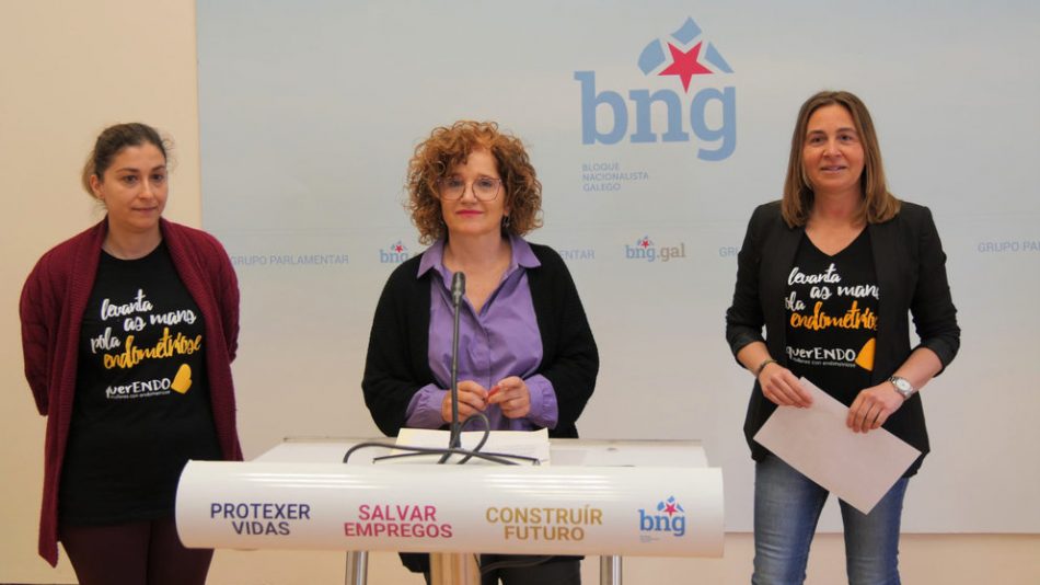 BNG esixe á Xunta medidas reais e orzamento para a atención sanitaria da endometriose, doenza que afecta a 60.000 galegas