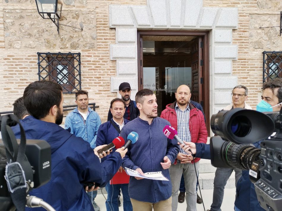 Podemos CLM presenta una iniciativa parlamentaria junto a CCOO, STAS, UGT y CSIF para defender la gestión pública del mantenimiento de carreteras