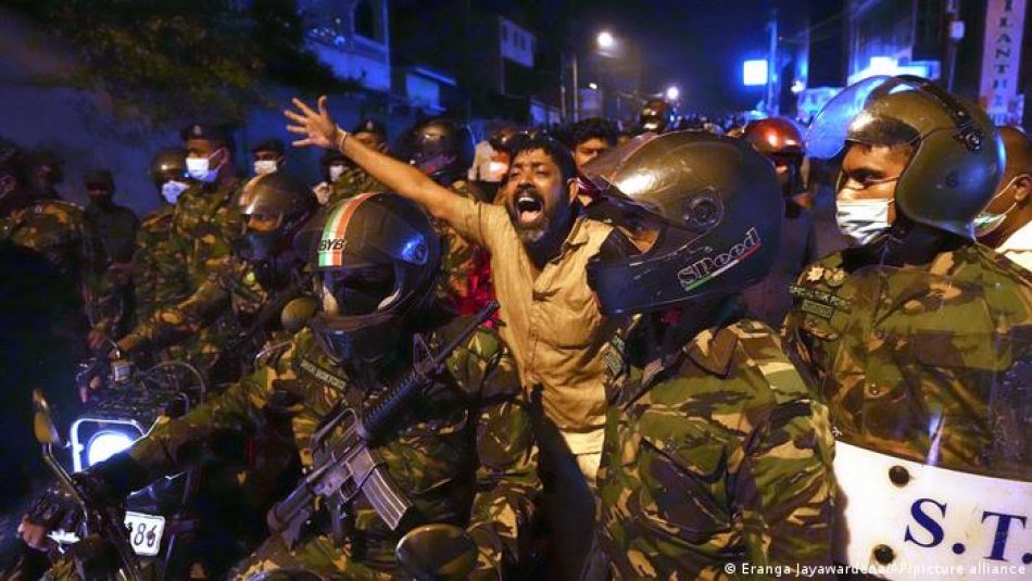 El gobierno de Sri Lanka decreta el estado de emergencia ante la oleada de protestas