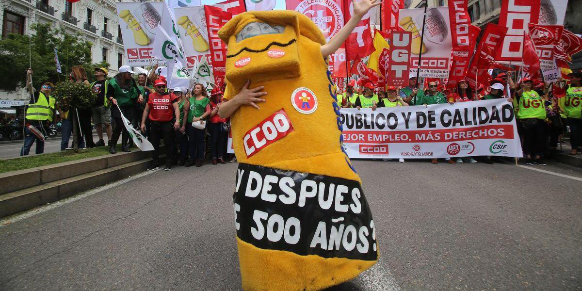 CCOO y UGT convocan huelga general en Correos los días 1, 2 y 3 de ...