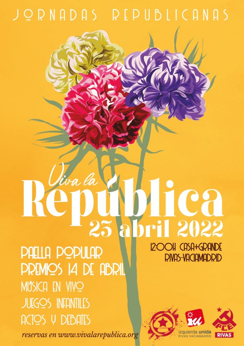 23 de Abril: Jornadas Republicanas en Casa+Grande, Rivas Vaciamadrid