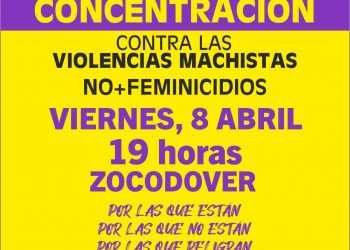 Concentración convocada por la Plataforma 8M Toledo el 8 de abril: «En tres días el terrorismo machista ha asesinado a un niño, una niña y dos mujeres»