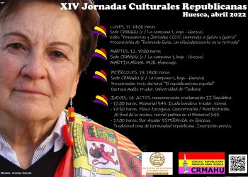 XIV Jornadas Republicanas en Huesca