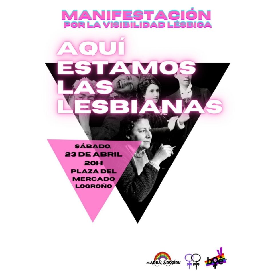 Marea Arcoíris organiza este sábado una manifestación por la visibilidad lésbica