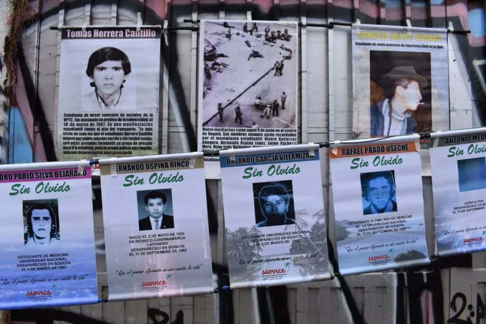 Colombianos conmemoran a las víctimas del conflicto social y armado iniciado tras el asesinato de Gaitán