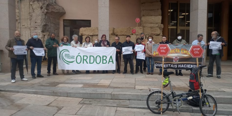Ecologistas reclaman en Córdoba medidas para frenar el cambio climático