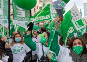 El sindicato de enfermería, SATSE, convoca concentración frente al Congreso de los Diputados: 26 de abril