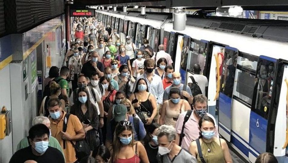 «El recorte en la frecuencia de los trenes de Metro se debe a la pésima gestión de los servicios públicos de Ayuso»