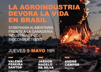 Una gira de activistas de Brasil muestra la otra cara de la ganadería industrial y de los biocombustibles en Europa