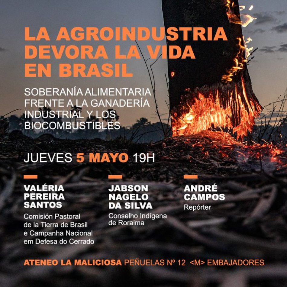 Una gira de activistas de Brasil muestra la otra cara de la ganadería industrial y de los biocombustibles en Europa