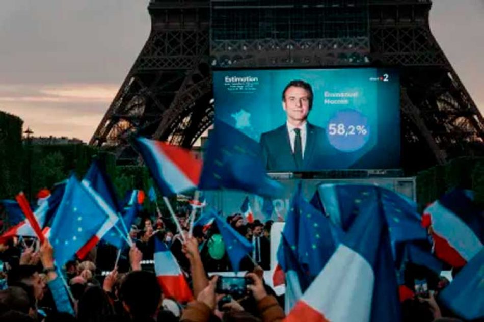 Cómputo final ratifica triunfo de Macron y abstencionismo en Francia