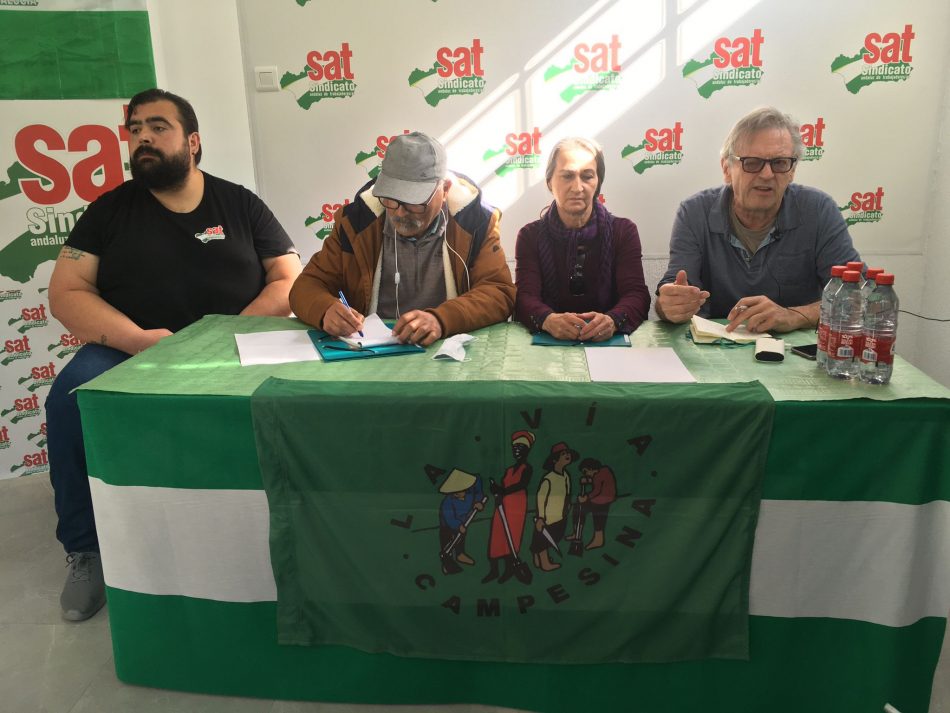 Encuentro internacional de Vía Campesina Europa en Huelva