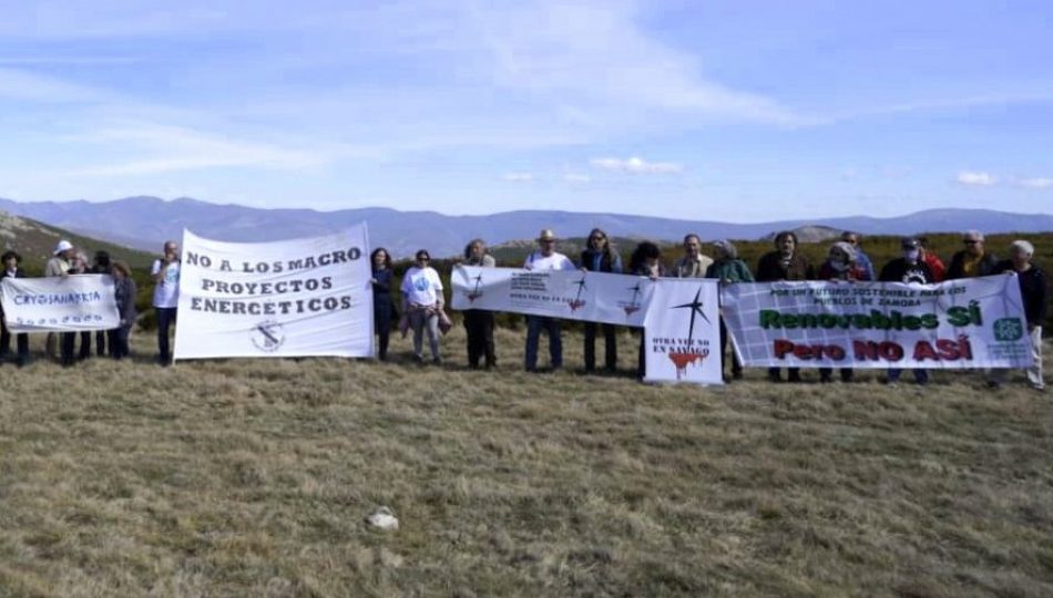 Organizaciones ecologistas de Zamora y León reclaman un nuevo modelo de desarrollo de energía renovables
