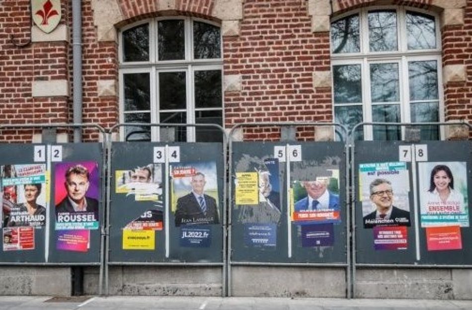 Macron y Le Pen al frente en encuesta para elecciones francesas
