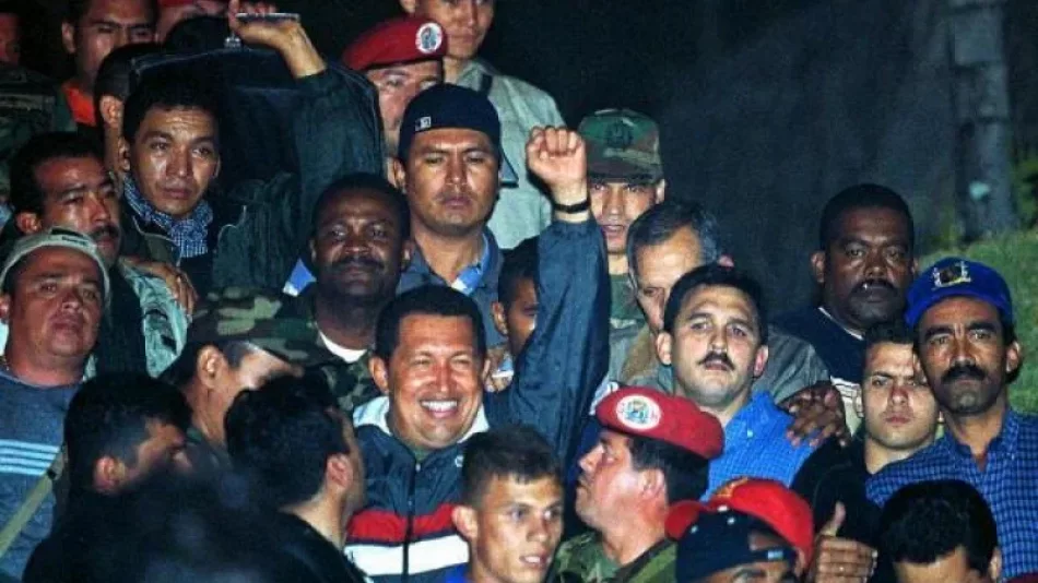 A 20 años del fracasado golpe contra Chávez