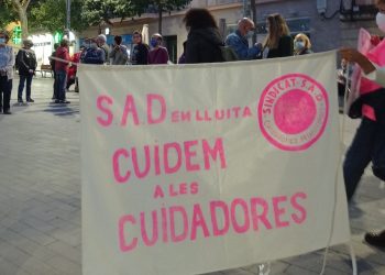 Ayuntamiento de Barcelona escucha, el SAD continúa en lucha