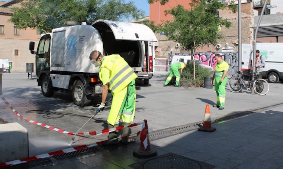 CGT mantendrá la huelga de limpieza en Barcelona