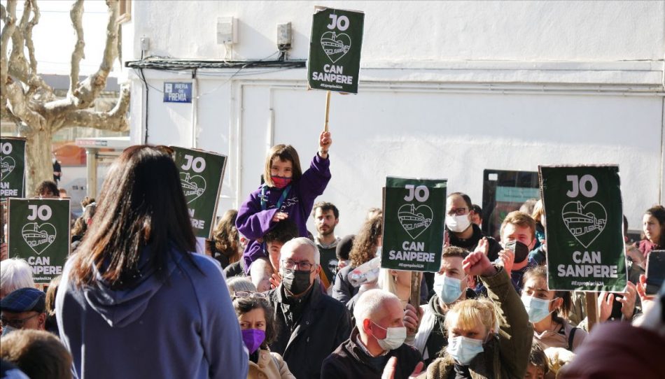 Valoracions i reflexions sobre la situació de Can Sanpere. Seguim resistint, seguim construint!​