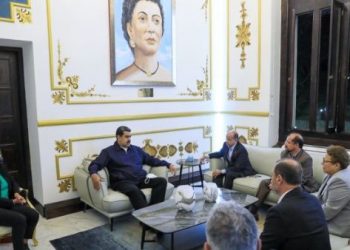 Pdte. de Venezuela recibe a delegación de la OIT
