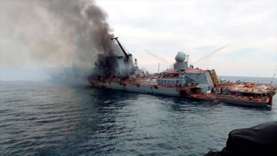 EEUU, aliado secreto de Ucrania en ataque al buque ruso