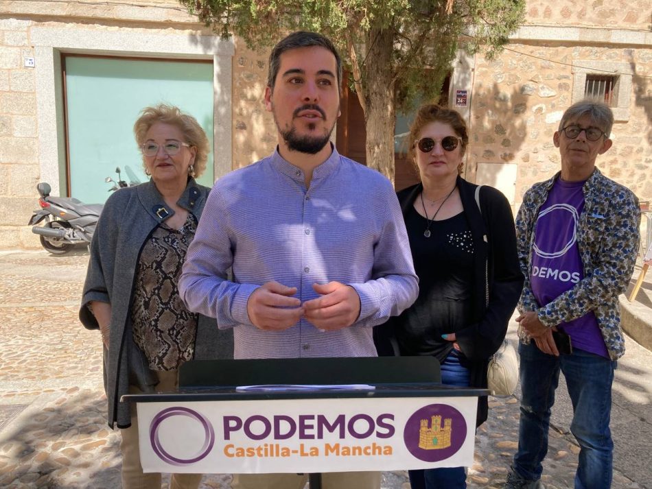 Podemos CLM pide a Page que “no le de la espalda a las personas mayores de Castilla-La Mancha”