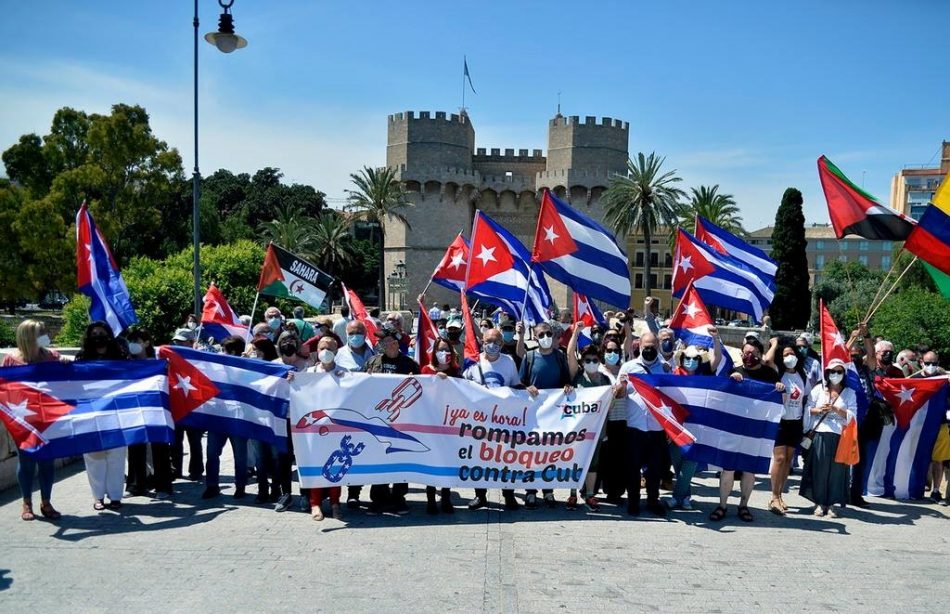 El Movimiento Estatal de Solidaridad con Cuba reitera su rechazo al bloqueo