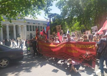 8 de mayo de 2022. Un luminoso Día de la Victoria contra el fascismo en Madrid