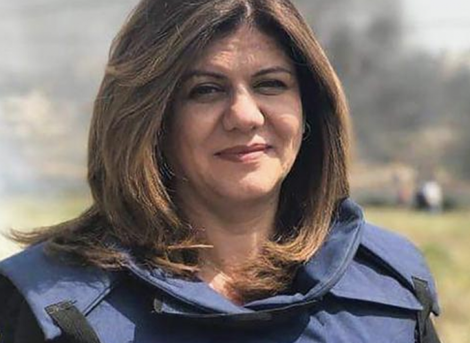 Condenamos el asesinato de la periodista de Al Jazeera, Shireen Abu Akleh