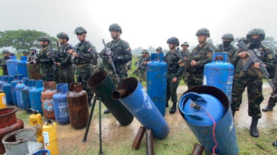La Fuerza Armada de Venezuela desactiva trampas explosivas en Apure