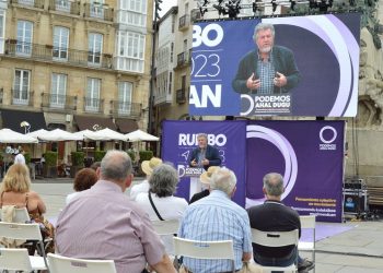“No nos vamos a arrodillar ante el oligopolio energético”: Podemos Euskadi cierra su campaña ‘Haz que paguen’ para que las grandes eléctricas sufraguen esta crisis