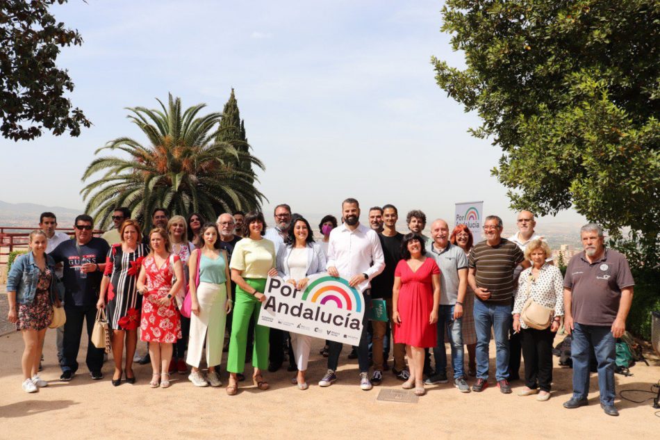 Por Andalucía presenta en Granada una candidatura “municipalista, feminista, andalucista y verde” para frenar “el desmantelamiento de servicios públicos de PP y Cs”