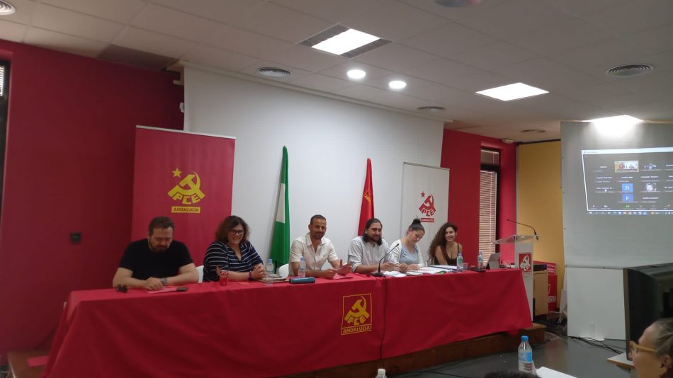 Miguel Ángel Bustamante reelegido secretario político provincial del PCA Sevilla