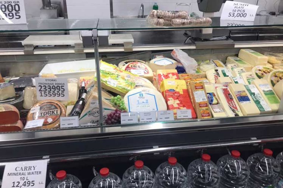 Denuncian la manipulación de los precios de alimentos en Líbano