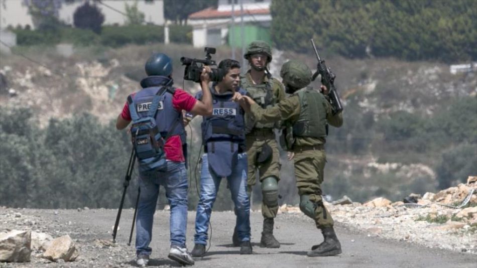 Al menos 15 periodistas palestinos detenidos en cárceles israelíes