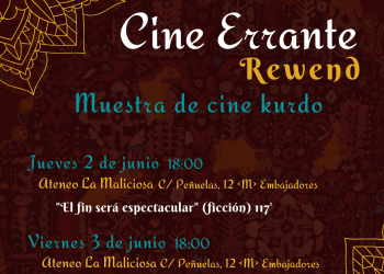 Cine Errante: Muestra de Cine Kurdo en Madrid (2, 3 y 4 de junio 2022)