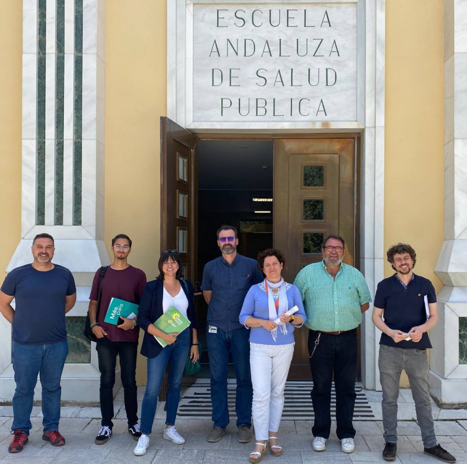 Por Andalucía traslada a la Escuela Andaluza de Salud Pública su compromiso para mantener su identidad y su sede en Granada