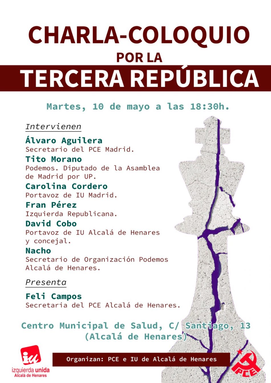 Acto por la Tercera República en Alcalá de Henares