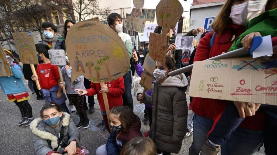 Preocupantes niveles de contaminación en los entornos de los colegios de Madrid